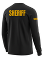Black Sheriff Men's Shirt - Long Sleeve (Golden Yellow)1