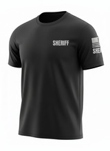 Black Sheriff Men's Shirt - Short Sleeve (Gray)