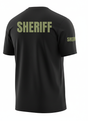 Black Sheriff Men's Shirt - Short Sleeve (Green)