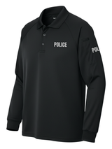 Black Tactical Long Sleeve - Police Men's Shirt (Gray)
