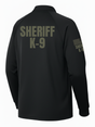 Black Tactical Long Sleeve - Sheriff K-9 Men's Shirt (Drab