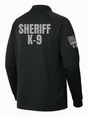 Black Tactical Long Sleeve - Sheriff K-9 Men's Shirt (Gray)