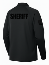 Black Tactical Long Sleeve - Sheriff Men's Shirt (Black)