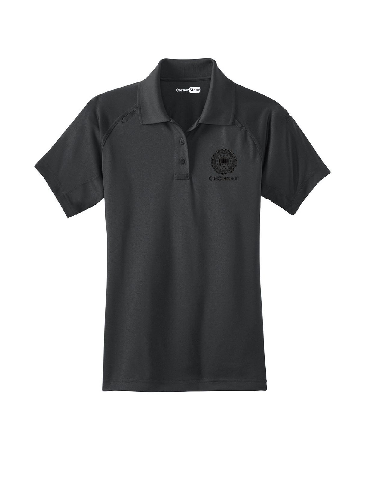 FBI Cincinnati - Women's Tactical Short Sleeve Polo Slate Gray government employee uniform shirt