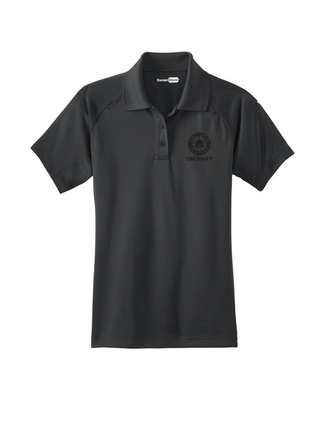 FBI Cincinnati - Women's Tactical Short Sleeve Polo Slate Gray government employee uniform shirt