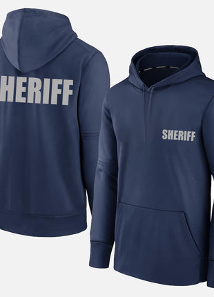 Navy Blue Sheriff Hoodie - Sheriff Hoodie (Grey)