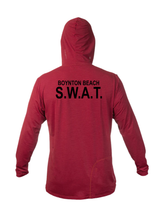  Boynton Beach SWAT Unit Hoodie Pyro Heathered