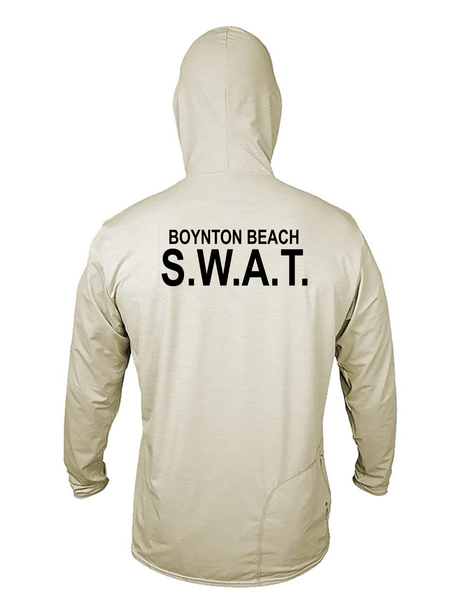  Boynton Beach SWAT Unit Hoodie Stone 1