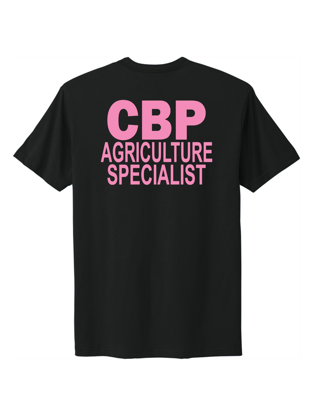 CBP AGRICULTURE SPECIALIST Cancer Awareness T-shirt b