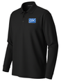 Centers for Disease Control and Prevention (CDC) Men's Long Sleeve Polo  Black government employee uniform shirt