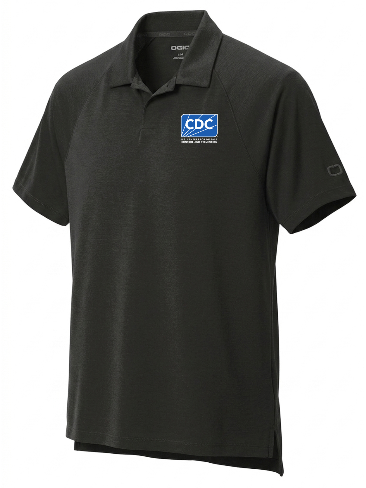 Centers for Disease Control and Prevention (CDC) Men's Polo Black government employee uniform shirt