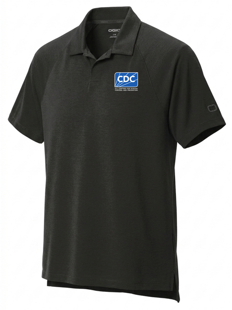 Centers for Disease Control and Prevention (CDC) Men's Polo Black government employee uniform shirt