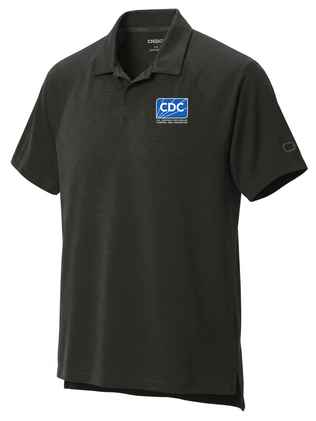 Centers for Disease Control and Prevention (CDC) Men's Polo Black government employee uniform shirt