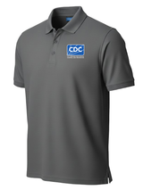Centers for Disease Control and Prevention (CDC) Men's Short Sleeve Polo  Slate Gray government employee uniform shirt