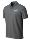 Centers for Disease Control and Prevention (CDC) Men's Short Sleeve Polo  Slate Gray government employee uniform shirt