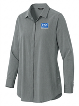 Centers for Disease Control and Prevention (CDC) Women's Commuter Shirt Slate Gray government employee uniform shirt
