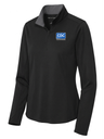 Centers for Disease Control and Prevention (CDC) Women's Dri Fit 1/4 Zip  Black government employee uniform shirt