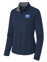 Centers for Disease Control and Prevention (CDC) Women's Dri Fit 1/4 Zip  Navy Blue government employee uniform shirt