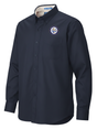 Crisis Management Training (CMT) Men's Button Up  Navy Blue government employee uniform shirt