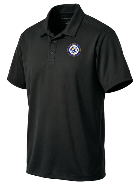 Crisis Management Training (CMT) Men's Dri Fit Polo  Black government employee uniform shirt