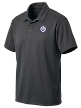 Crisis Management Training (CMT) Men's Dri Fit Polo  Slate Gray government employee uniform shirt