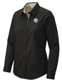 Crisis Management Training (CMT) Women's Button Up  Black government employee uniform shirt