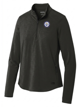 Crisis Management Training (CMT) Women's Motion 1/4 Zip  Black government employee uniform shirt