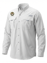 Civil Rights Division (CRT) Men's Columbia Bahama™ II Button Up Long-Sleeve  White government employee uniform shirt
