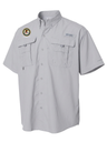 Civil Rights Division (CRT) Men's Columbia Bahama™ II Button Up Short Sleeve  Cool Grey government employee uniform shirt