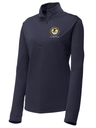 Civil Rights Division (CRT) Women's Lightweight Dri Fit 1/4 Zip  Navy Blue government employee uniform shirt