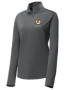 Civil Rights Division (CRT) Women's Lightweight Dri Fit 1/4 Zip  Slate Gray government employee uniform shirt