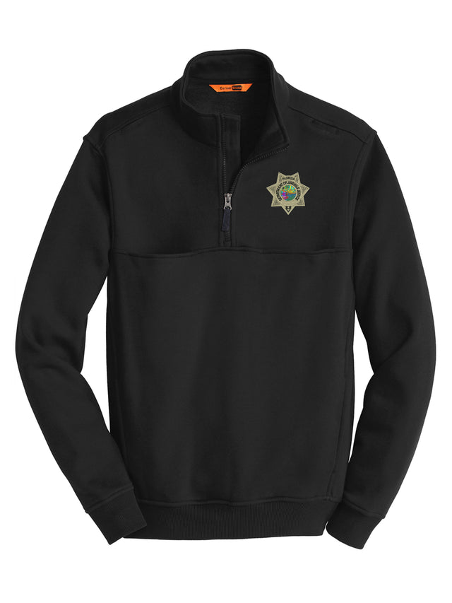 Florida Department of Juvenile Justice (DJJ) Men's Fleece Job Shirt Black government employee uniform shirt