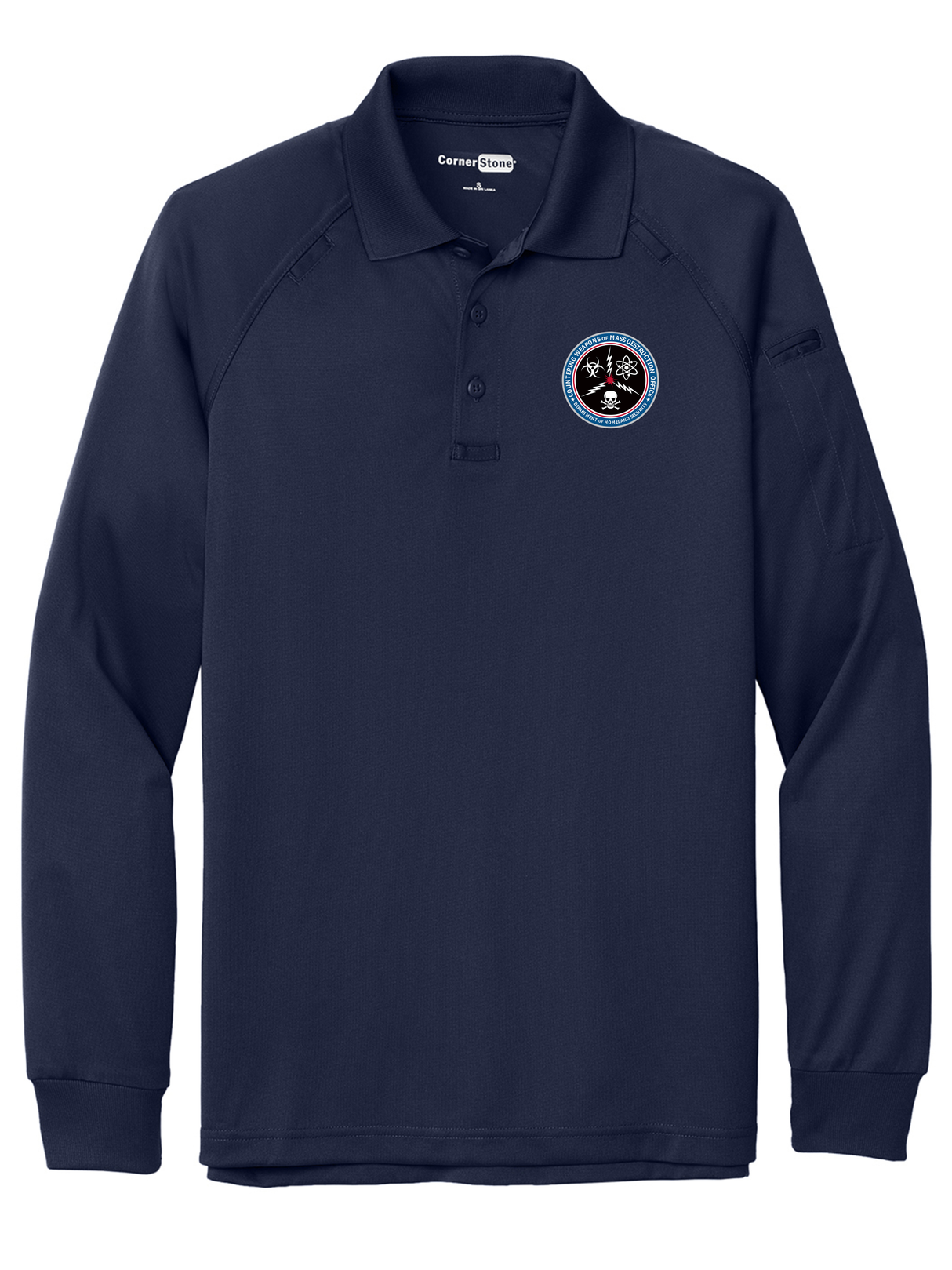 CWMD Men's Tactical Long Sleeve Polo