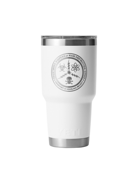 Countering Weapons of Mass Destruction CWMD YETI 30oz Tumbler White