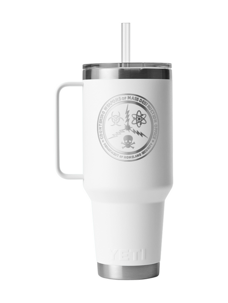 Countering Weapons of Mass Destruction CWMD YETI 42oz Straw Mug White