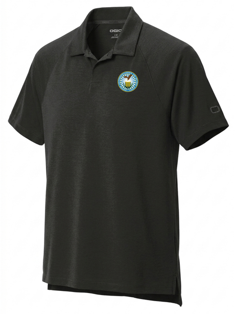 U.S. Defense Counterintelligence and Security Agency Men's Polo Black government employee uniform shirt