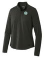 U.S. Defense Counterintelligence and Security Agency Women's Motion 1/4 Zip  Black government employee uniform shirt