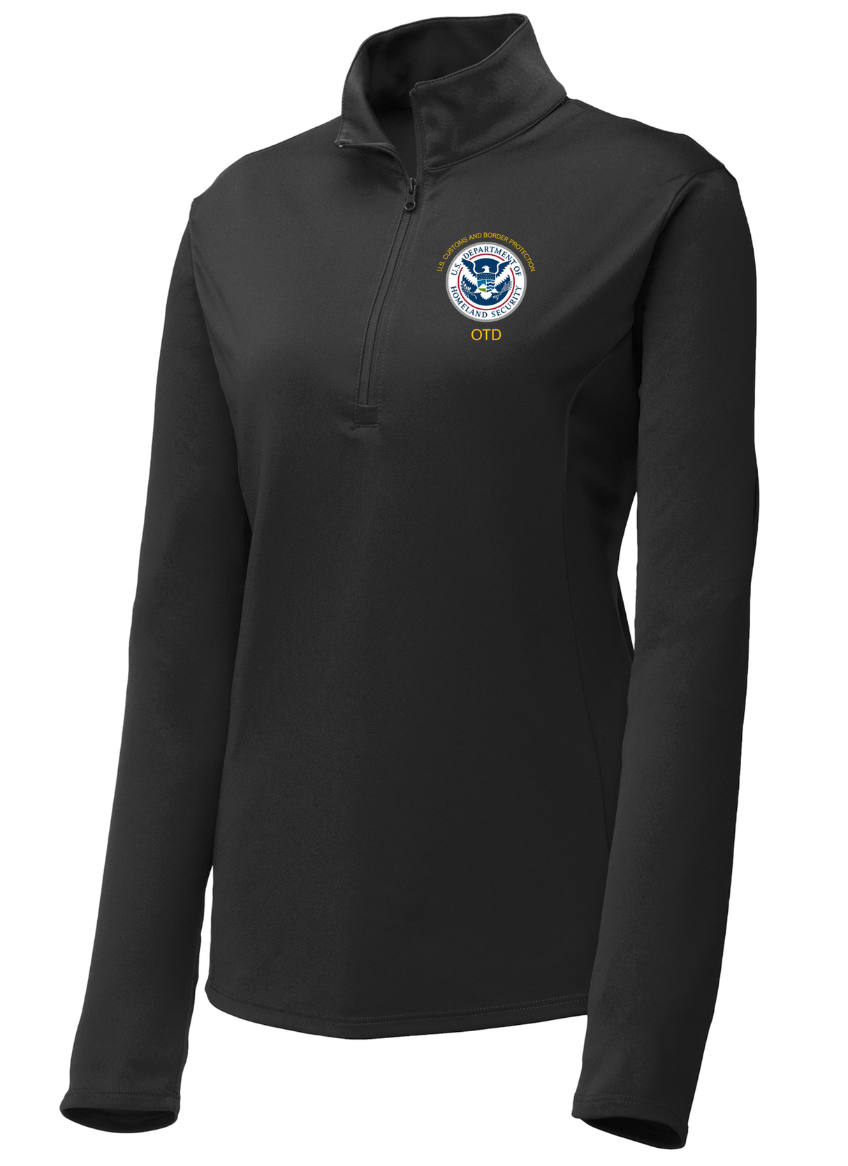CBP OTD Women's Lightweight Dri Fit 1/4 Zip