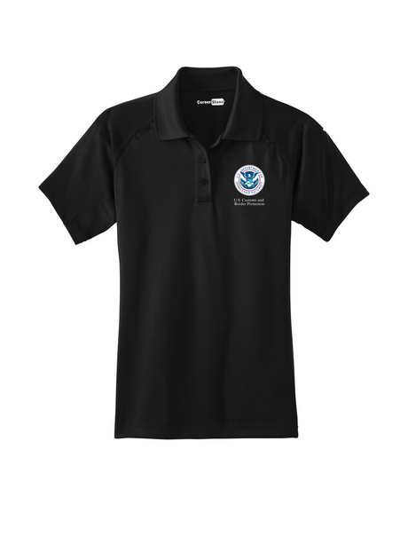 DHS_CBP-Womens_Tactical_Short_Sleeve_Polo-Black