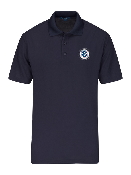 DHS U.S. Customs Border Patrol (CBP) Office of Professional Responsibility (OPR) Agency Polo Mens Navy