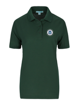 DHS U.S. Customs Border Patrol (CBP) Office of Professional Responsibility (OPR) Agency Polo Womens Dark Green