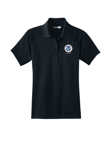 DHS Women's Tactical Short Sleeve Polo