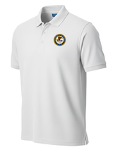 Department of Justice Men's Polo  White government employee uniform shirt