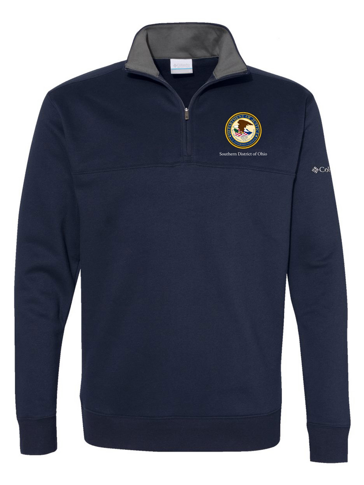 DOJ SDO Men's Columbia Hart Mountain™ Fleece