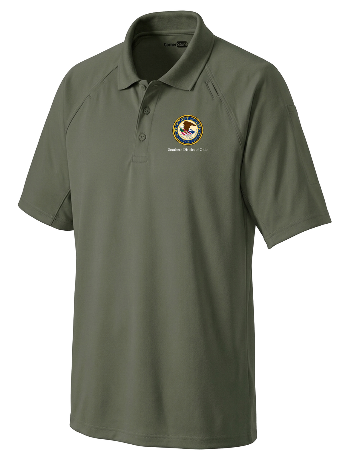 DOJ SDO Men's Tactical Polo
