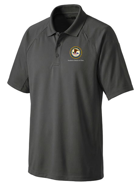 DOJ SDO Men's Tactical Polo