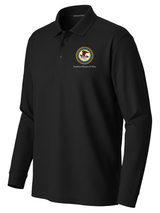 DOJ SDO Men's Long Sleeve Polo