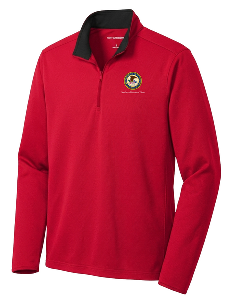 DOJ SDO Men's Dri Fit 1/4 Zip