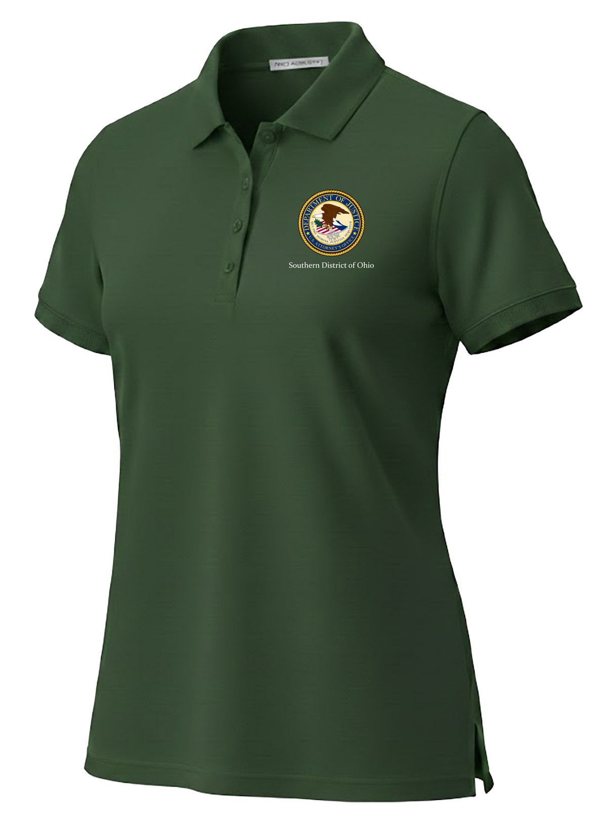 DOJ SDO Women's Short Sleeve Polo