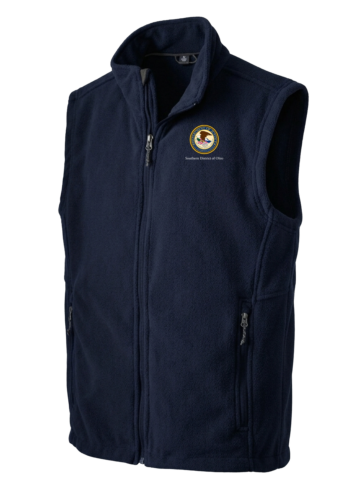 DOJ SDO Men's Fleece Vest